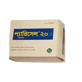 Cap. Paricel 20mg